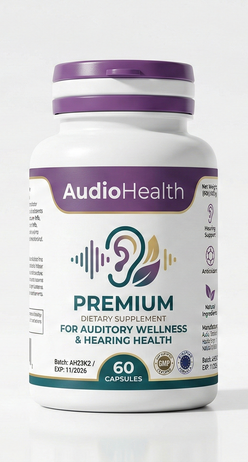 AudioHealth Premium - prírodný výživový doplnok pre sluch